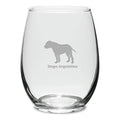 15 oz Stemless White Wine Glass W32335