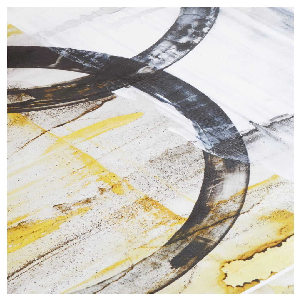 Yellow Gel Coated Canvas (Set of 3) J623