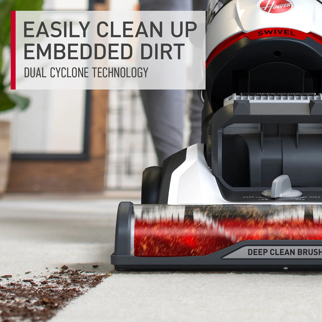 Bagless Upright Vacuum Cleaner with HEPA Media Filtration W48190