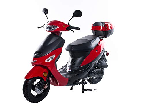 Red Gas Powered Scooter F1601