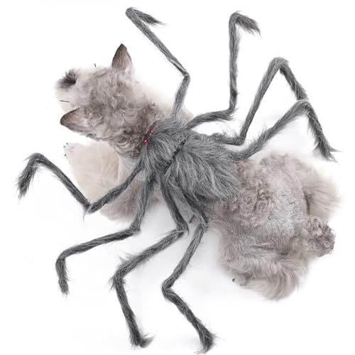 Dog Halloween Spider Costume with Adjustable Fasteners V990