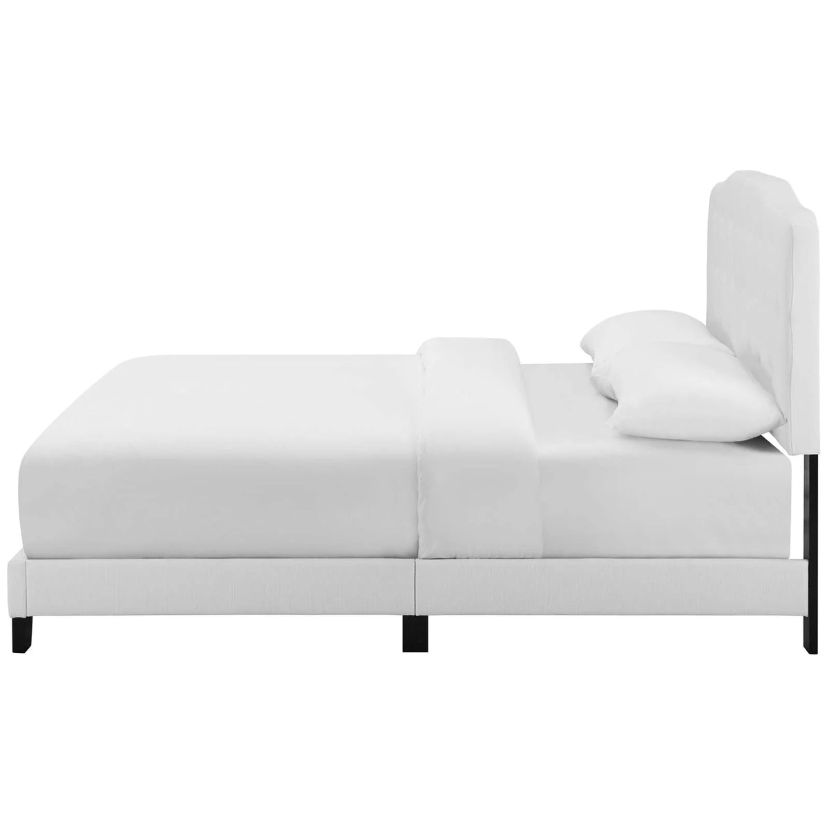 Twin Size Fabric Platform Bed Frame M115680