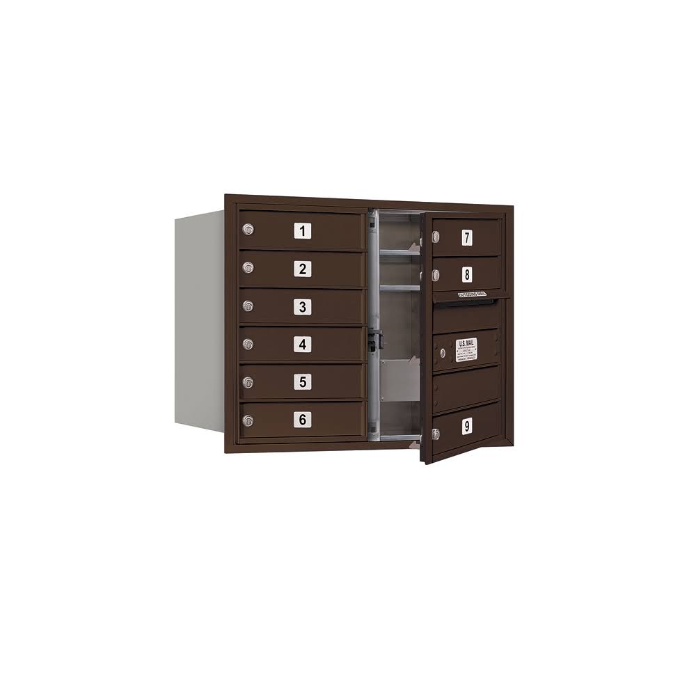 Bronze Horizontal Mailbox X5114
