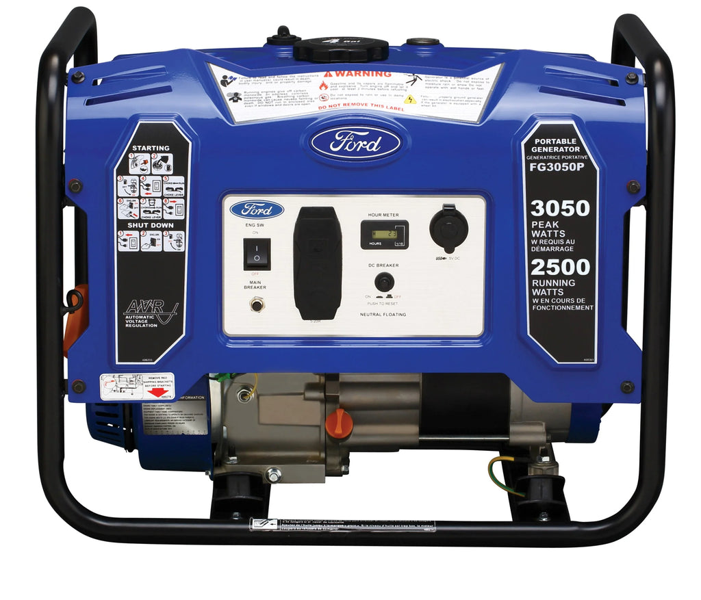 3050-Watt Gasoline Powered Portable Generator with USB Ports M9345