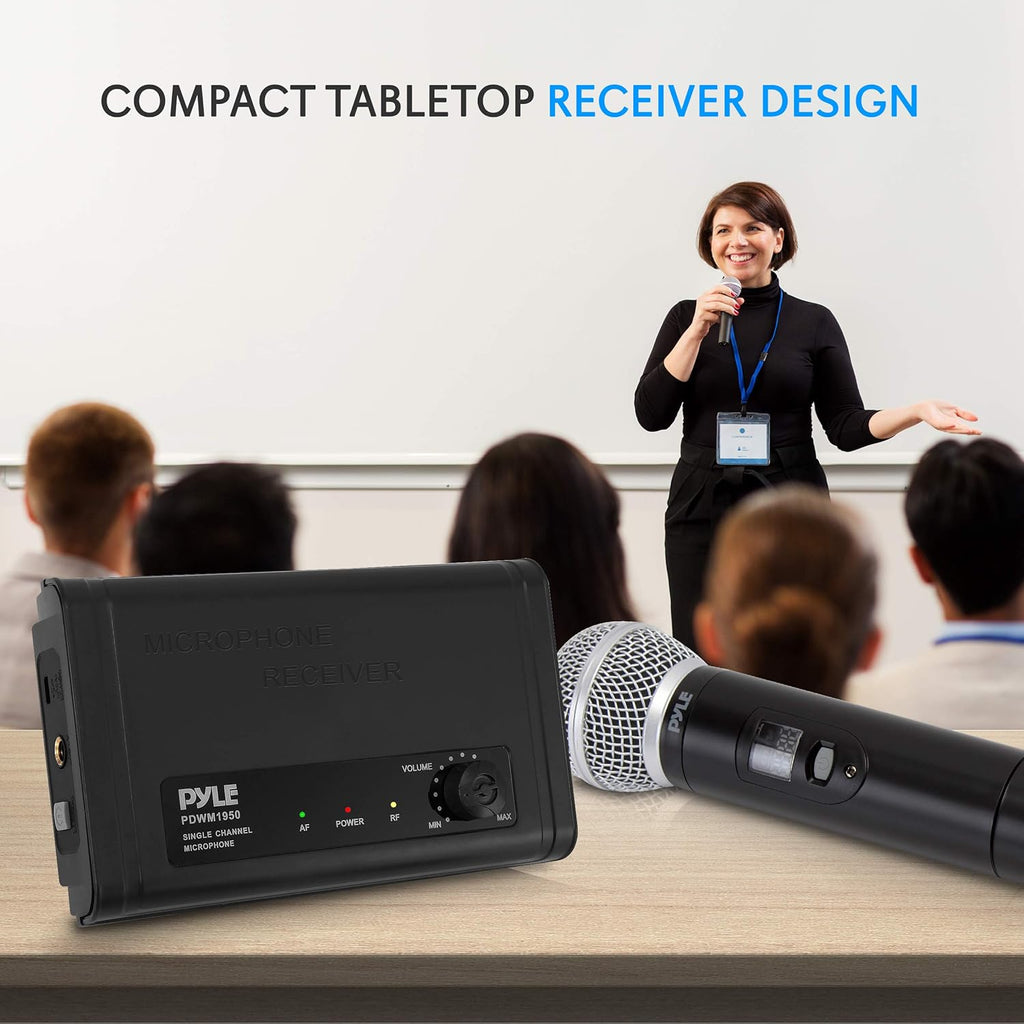 UHF Wireless Microphone System with 1 Handheld Mic S166