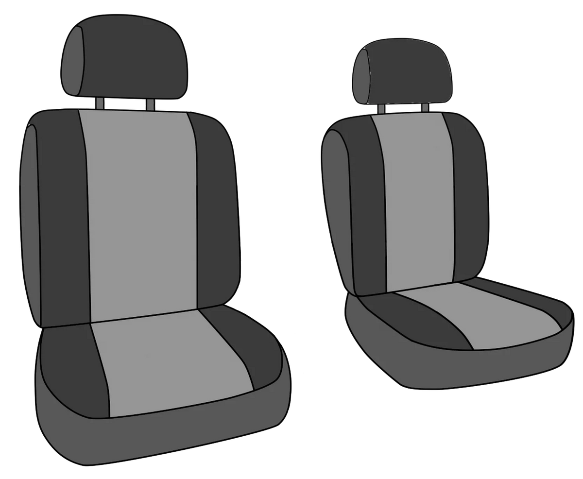 Beige Insert and Trim SuperSuede Seat Covers X1374