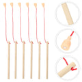 5Pcs Wooden Magnetic Fishing Poles Toys K40593