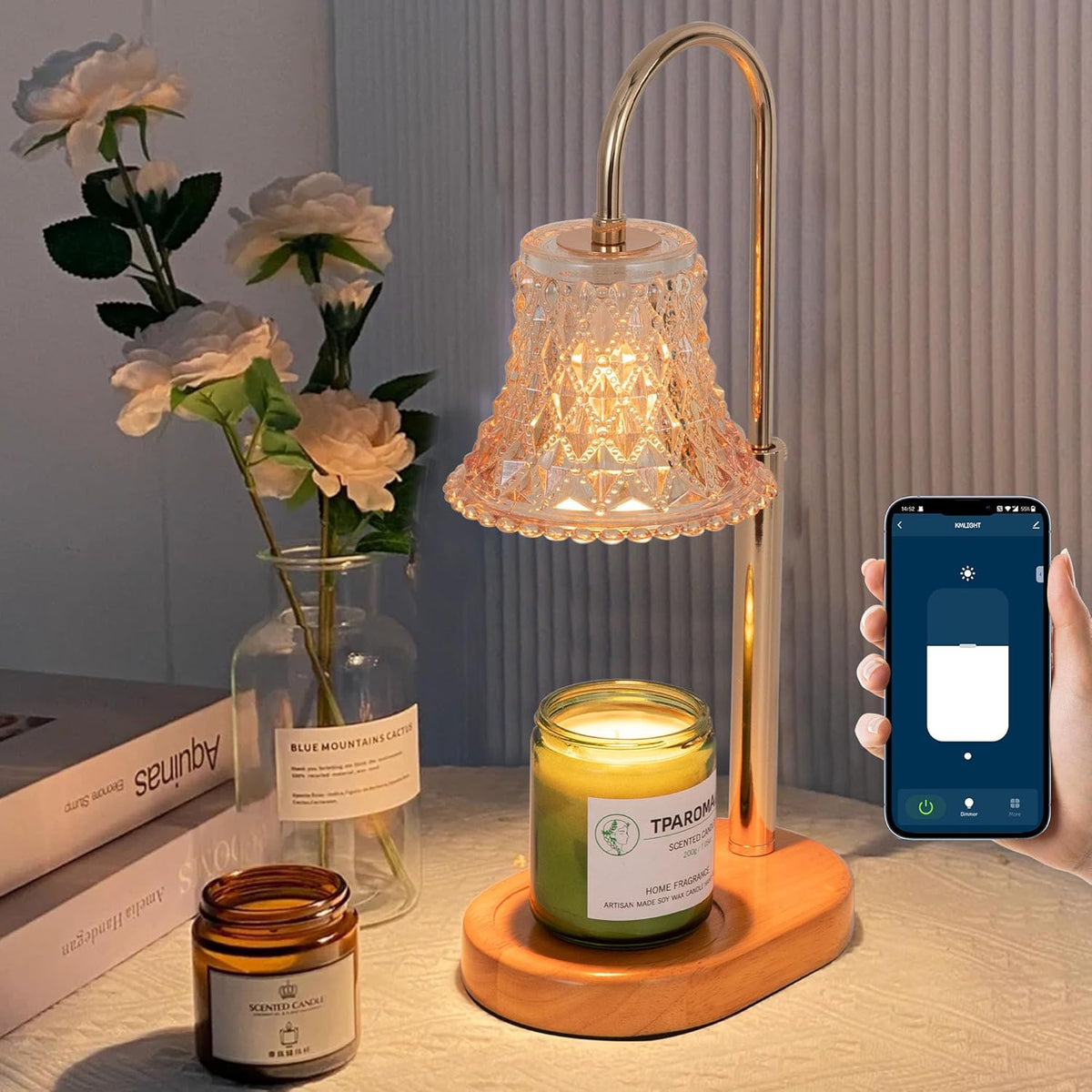 Candle Warmer Lamp with Timer & Dimmer I996767