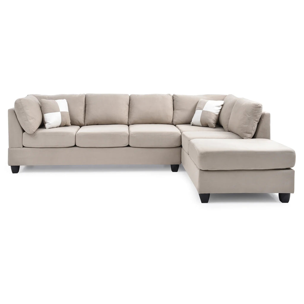 Vanilla Sectional (3 Boxes) E3970