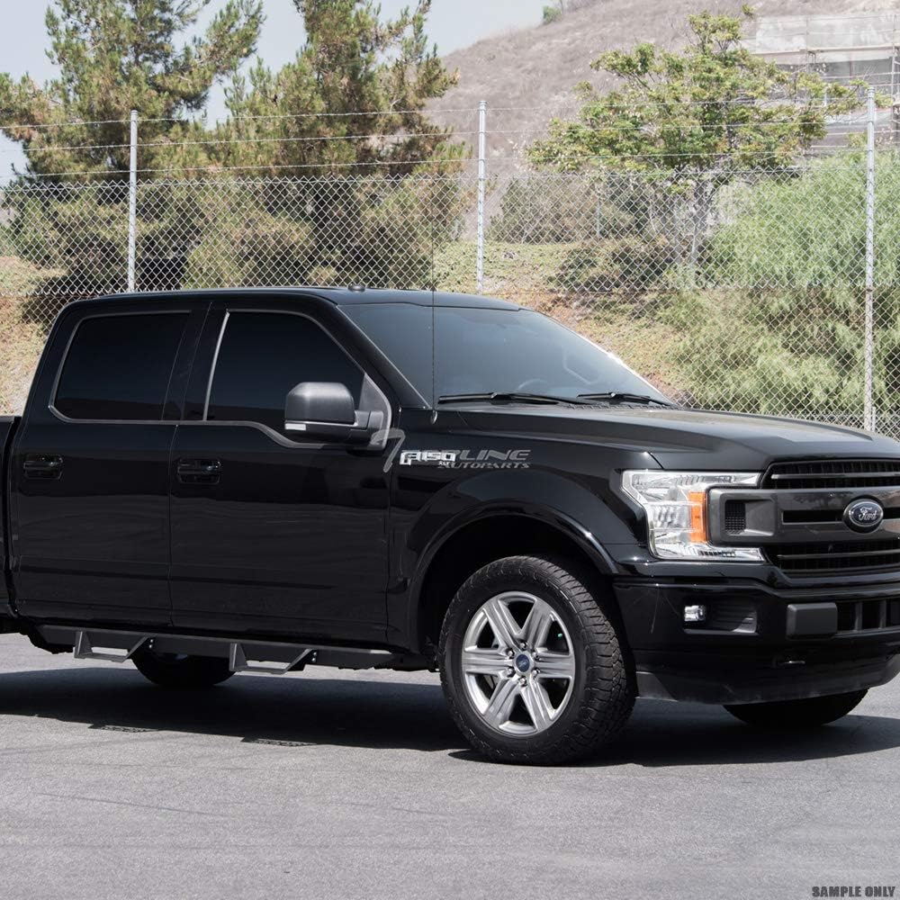 Matte Black Nerf Bars Running Boards I760