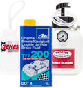 Brake Bleeding Kit with Brake Fluid Bundle Pack of 2 V62926