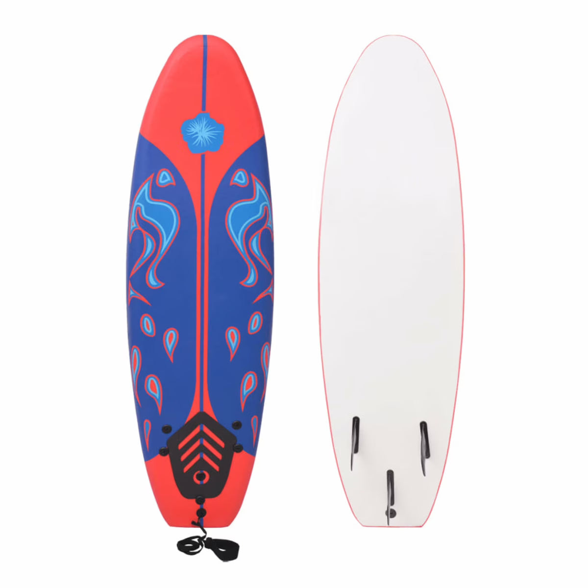 Blue and Red Surfboard R554740