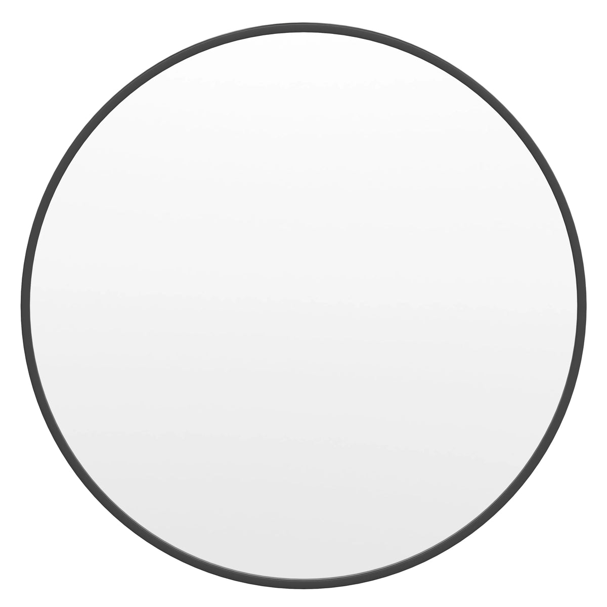 Black Modern Wall Mounted Mirror T8338