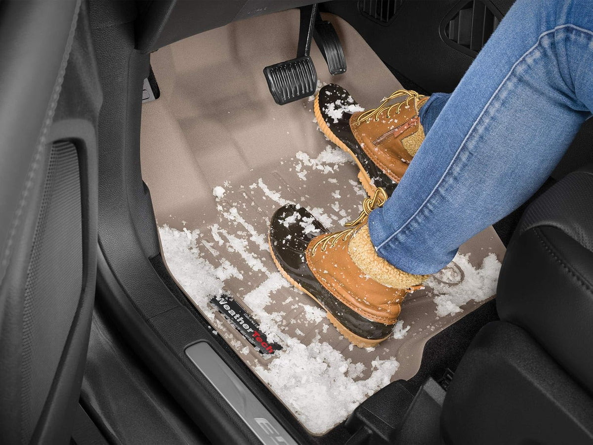 Custom Fit FloorLiners for GMC Sierra / Chevrolet Silverado - 1st & 2nd Row, Cocoa L398276