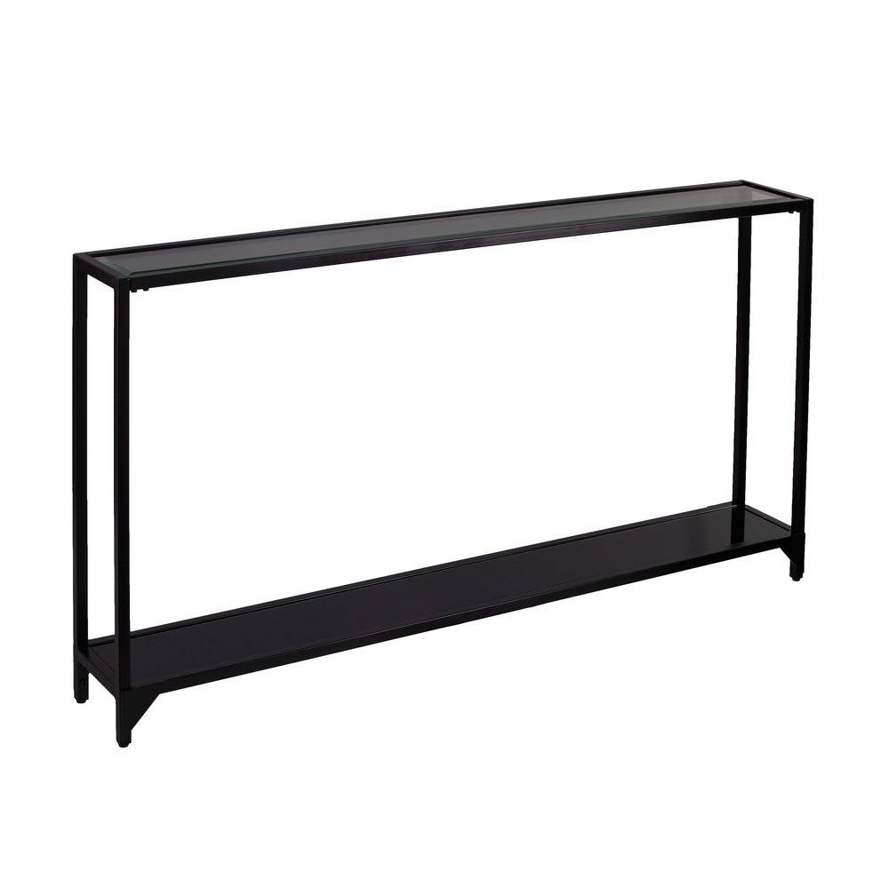 Black Narrow Metal Console Table M85260