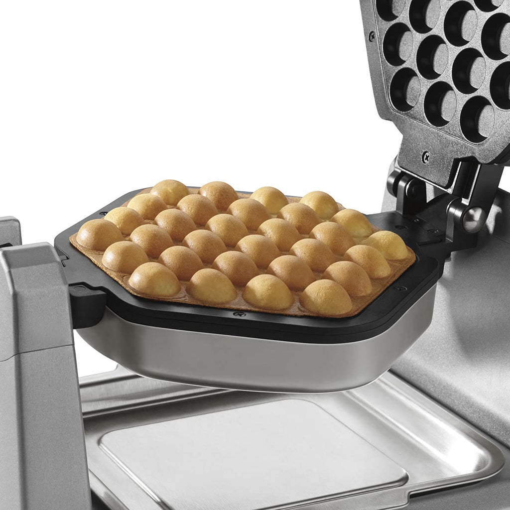 Commercial Bubble Waffle Maker with Cast Aluminum Grids V3446