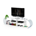 White & Blue Tv Unit W799854