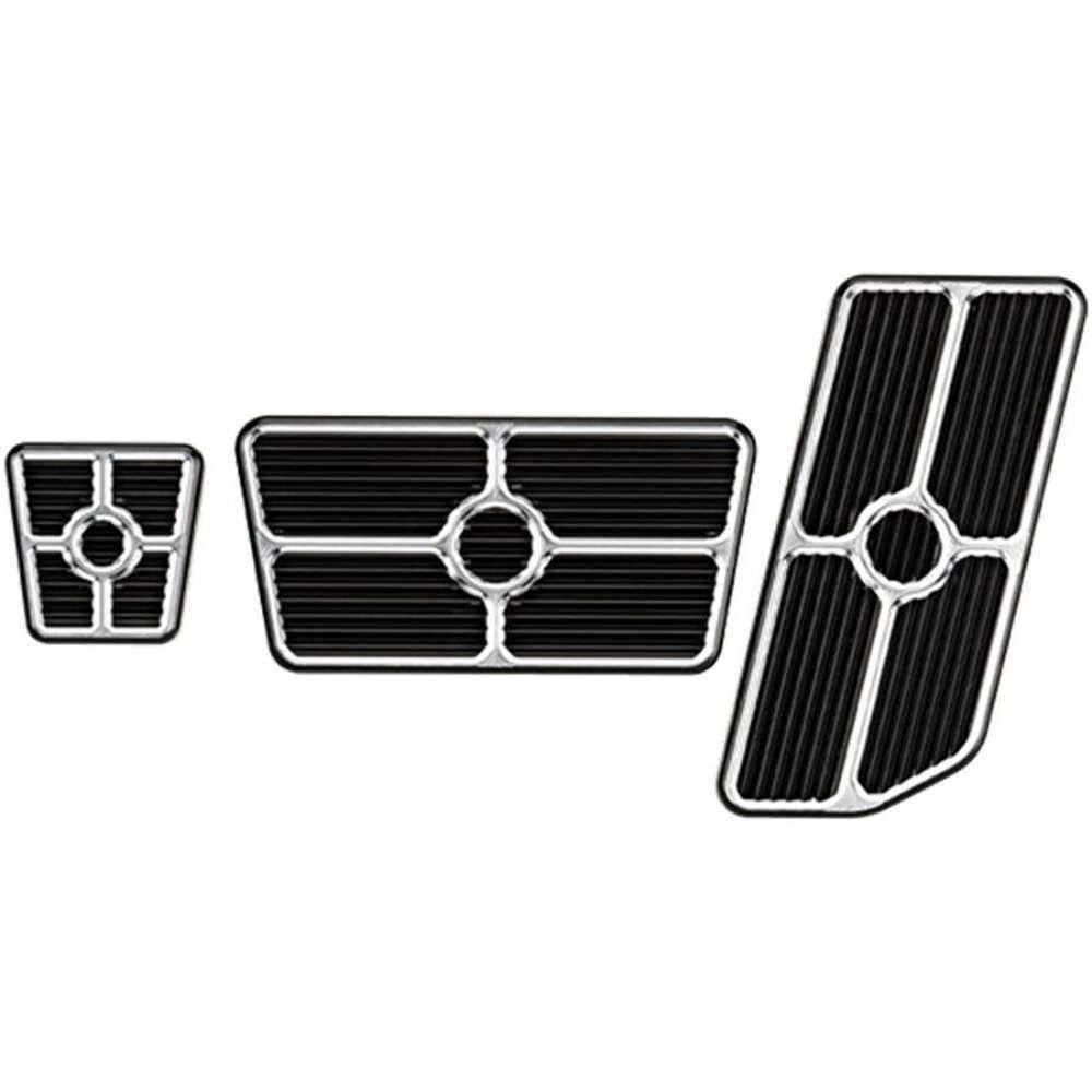 Universal Grooved Pedal Kits - Black K742