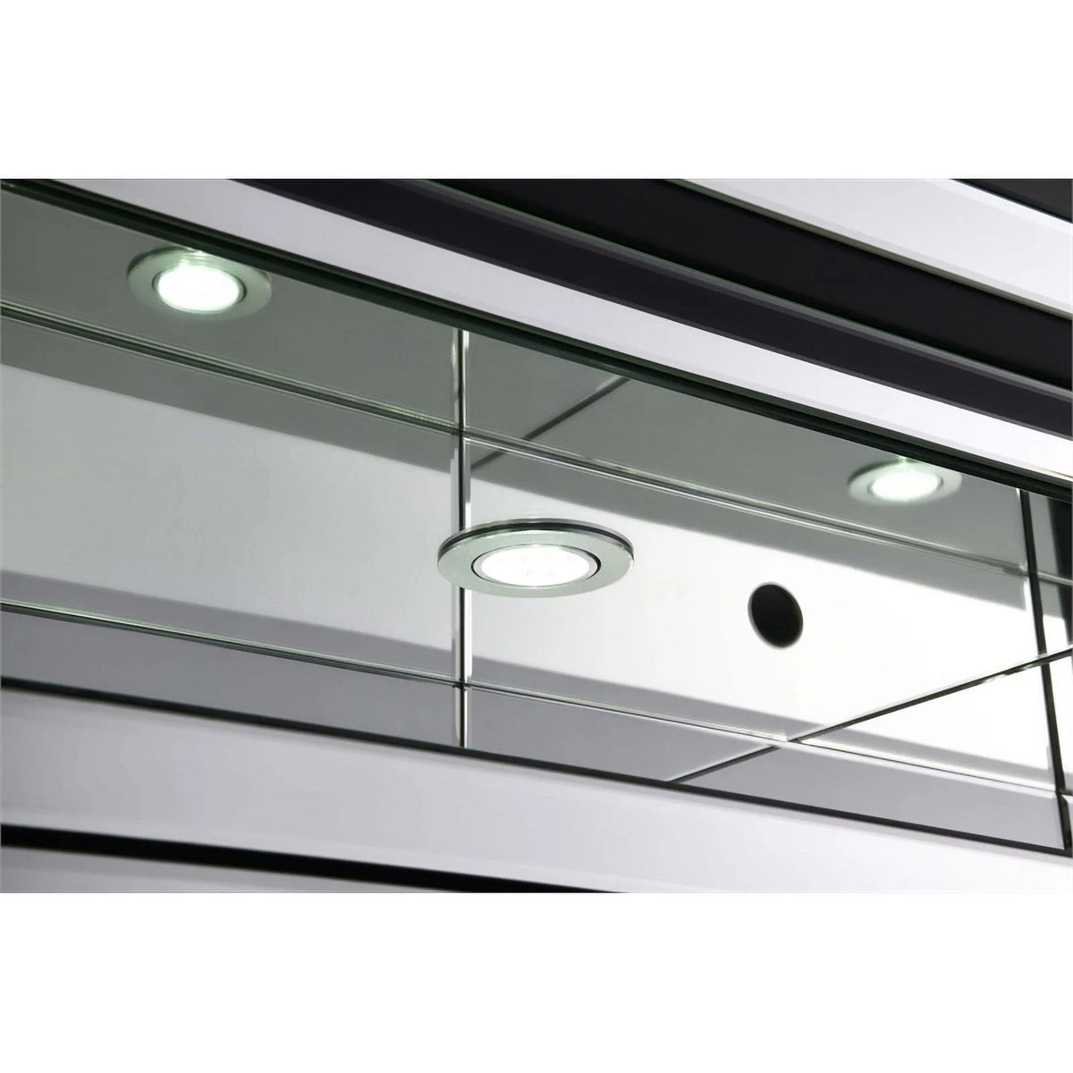 2-door Wine Cabinet with Lighting Mirror P4545