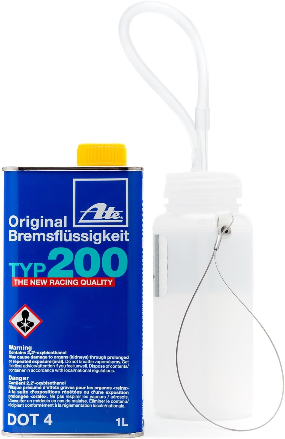 Brake Bleeding Kit with Brake Fluid Bundle Pack of 2 V62926