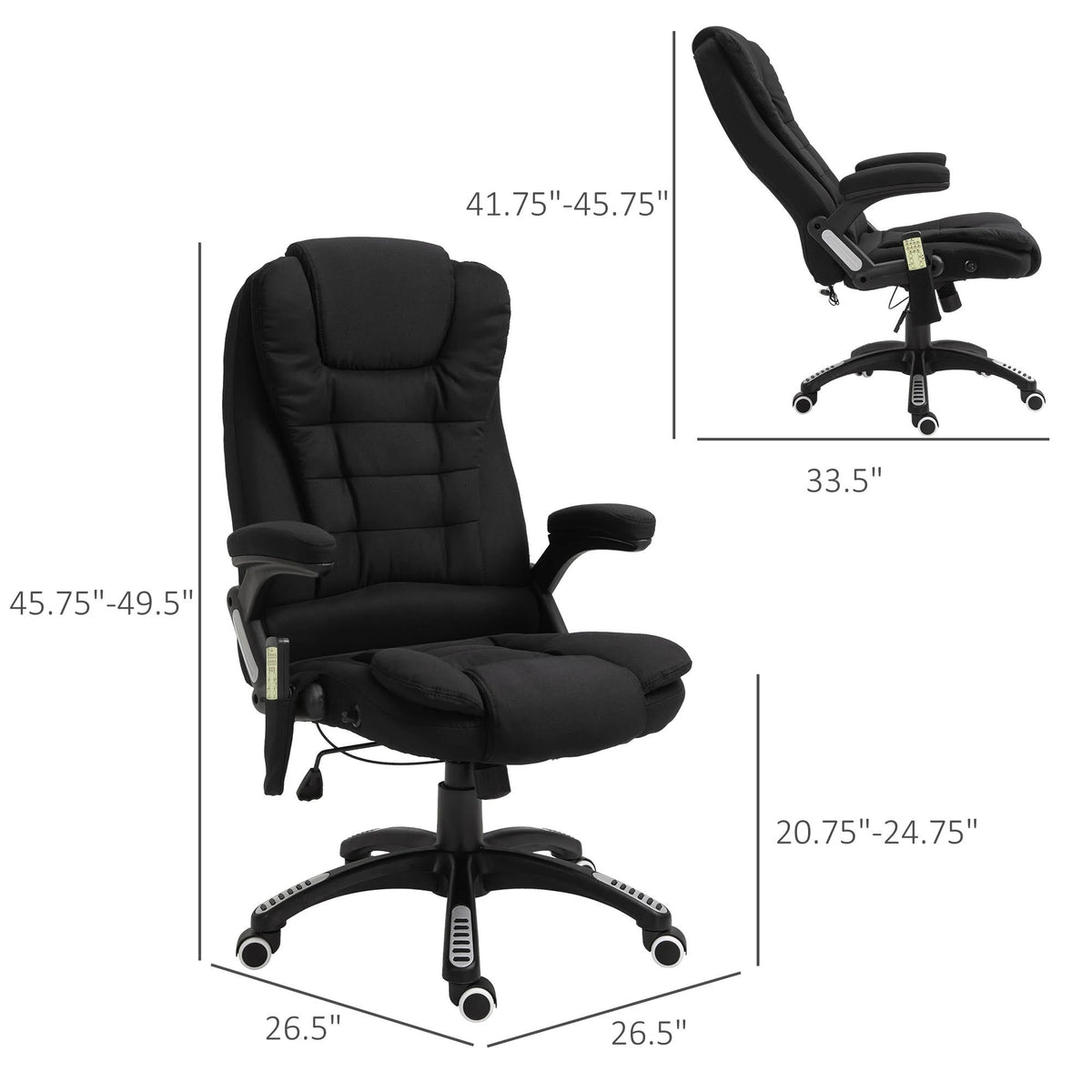 High Back Massage Office Chair D5180