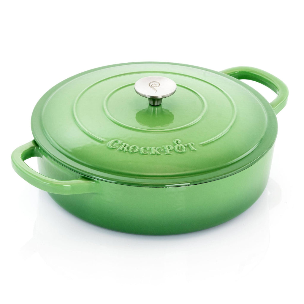 5qt Enamel Cast Iron Braiser Pan with Lid W902969