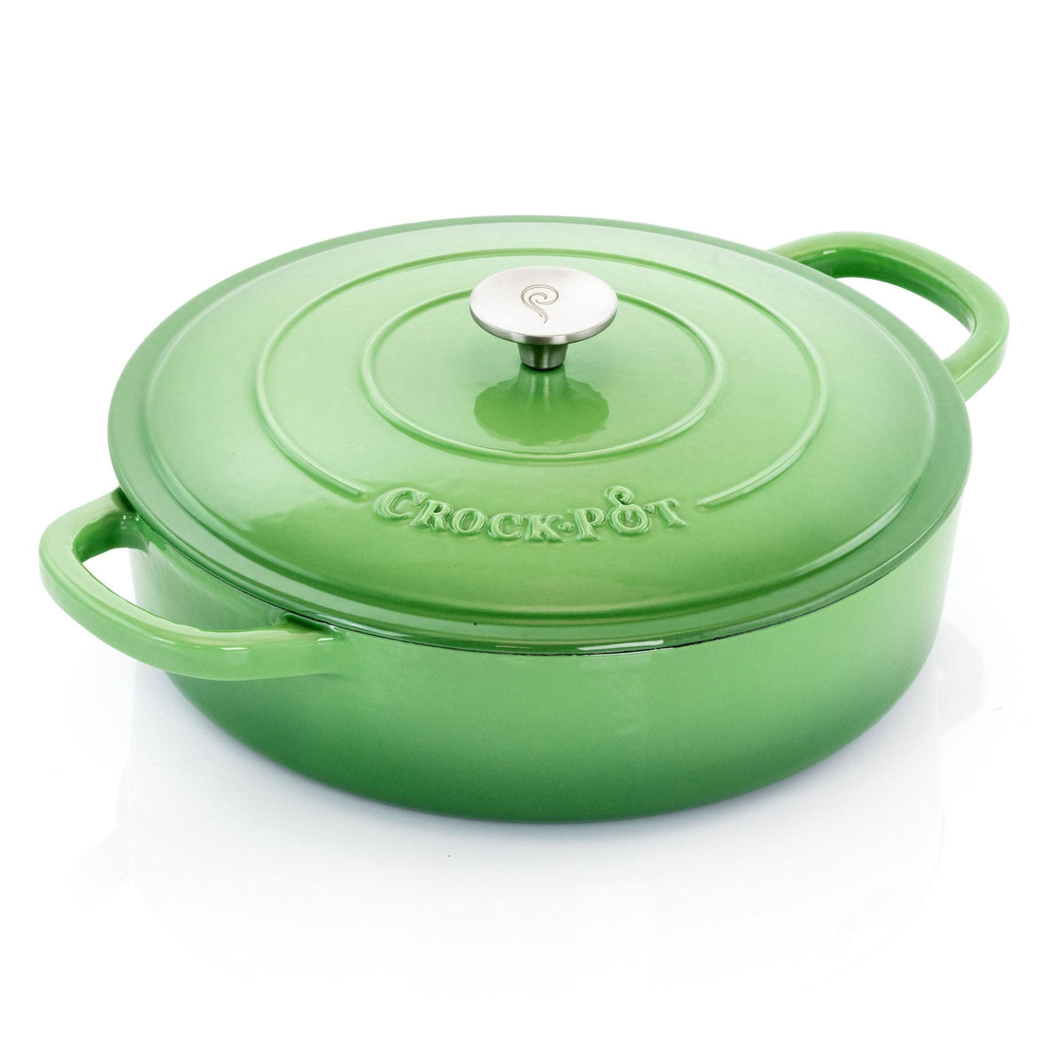 5qt Enamel Cast Iron Braiser Pan with Lid W902969