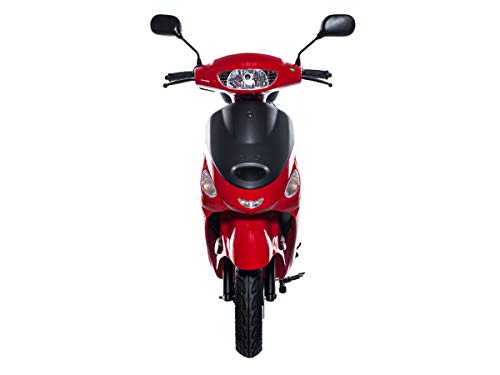 Red Gas Powered Scooter F1601