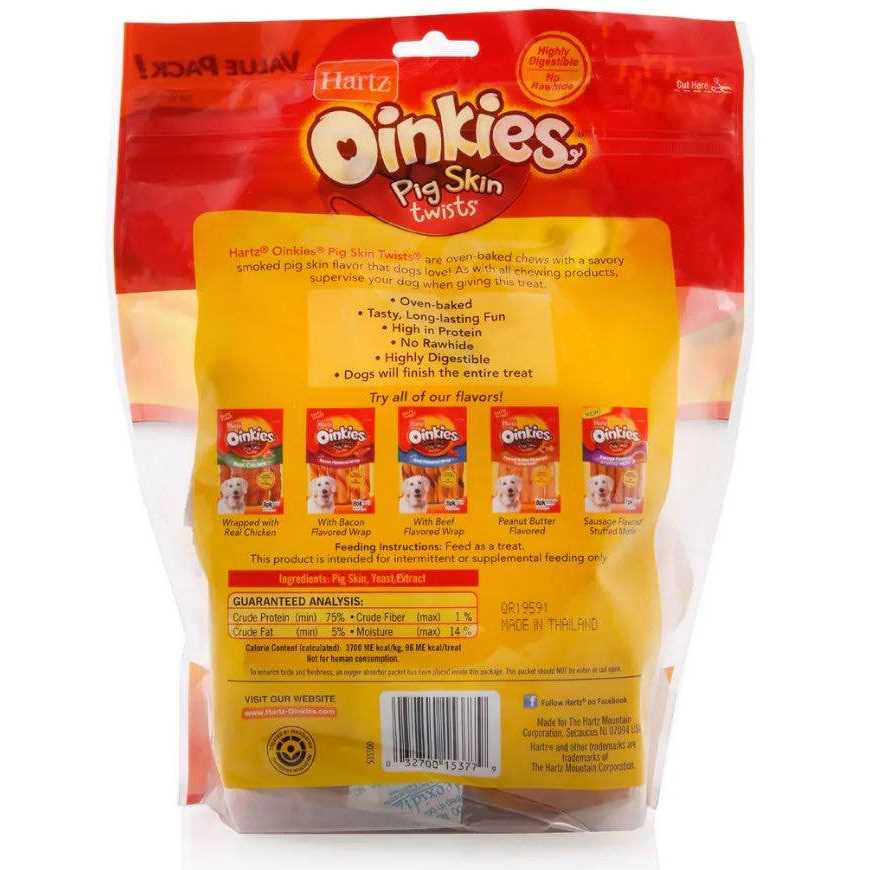 Pig Skin Smoked Twists H606140