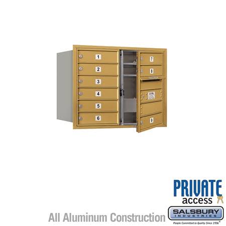 Bronze Horizontal Mailbox X5114
