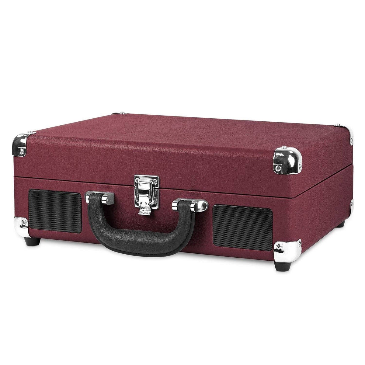 Bluetooth Suitcase Record Player with 3-Speed Turntable U7691