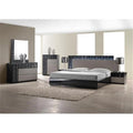 Black & Grey Lacquer Chest O7405