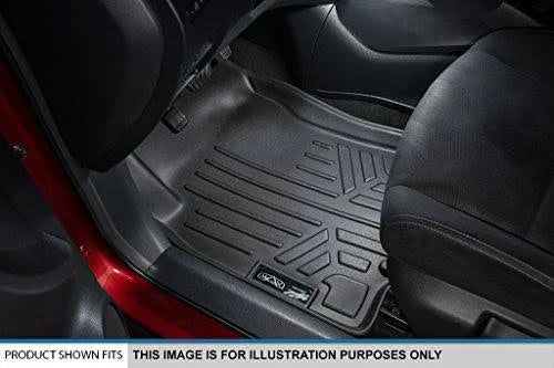 Black 1st & 2nd Row Floor Mats E3989