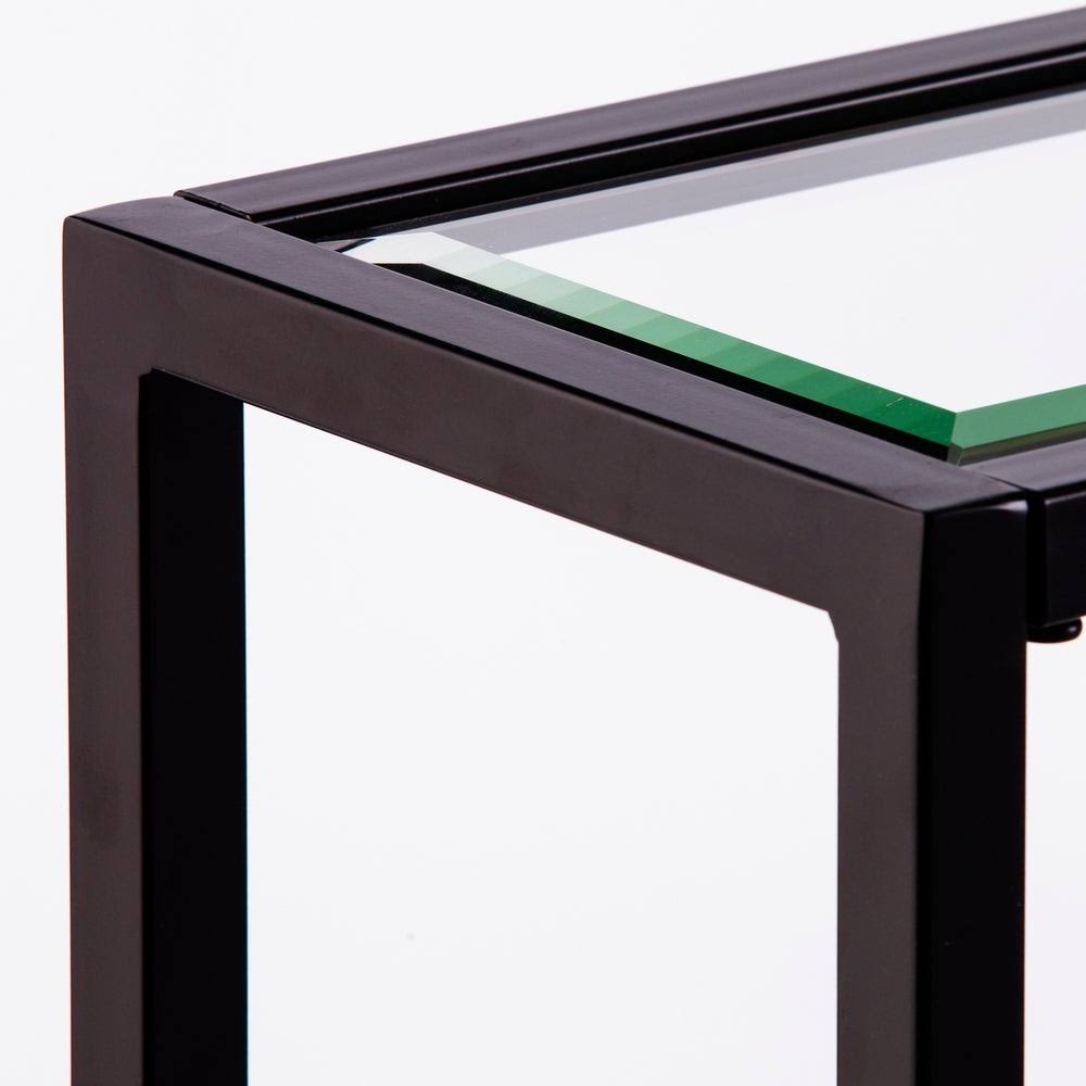 Black Narrow Metal Console Table M85260