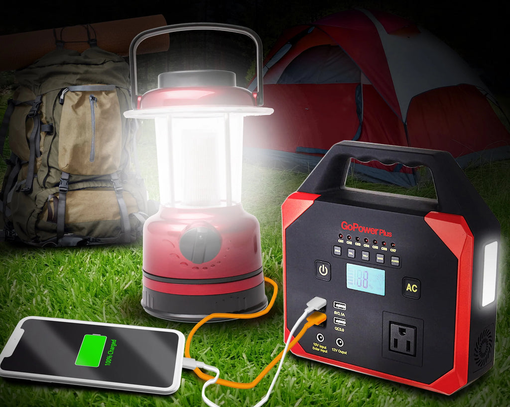45000 mAh Emergency Power Station with AC outlet and USB Charging Ports E133
