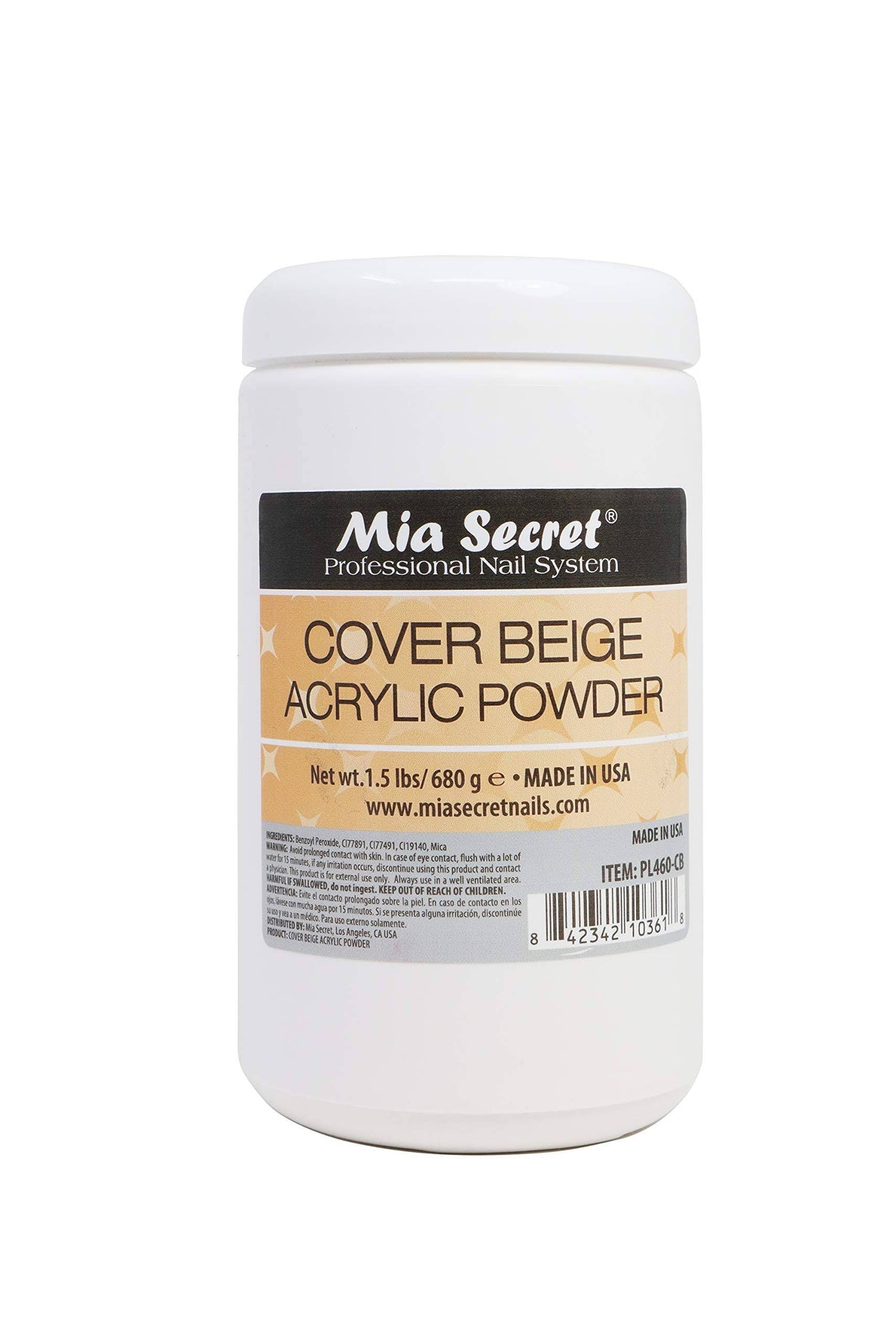 Beige Acrylic Powder 1.5 lbs T46978