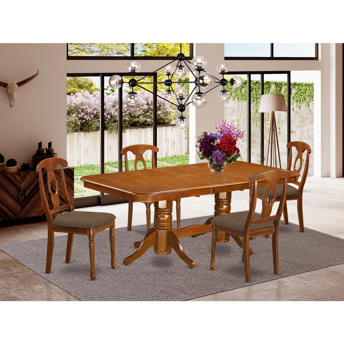 5 Piece Dining Table Set for 4 V681463