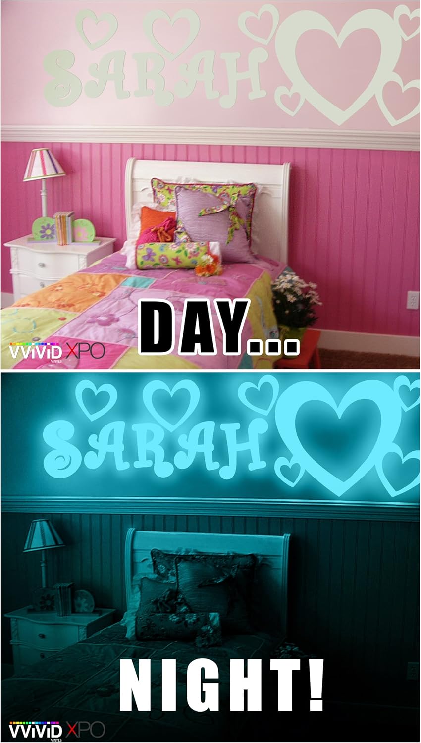 Glow in The Dark Vinyl Wrap Adhesive Film Sheet (10ft x 5ft) V1462