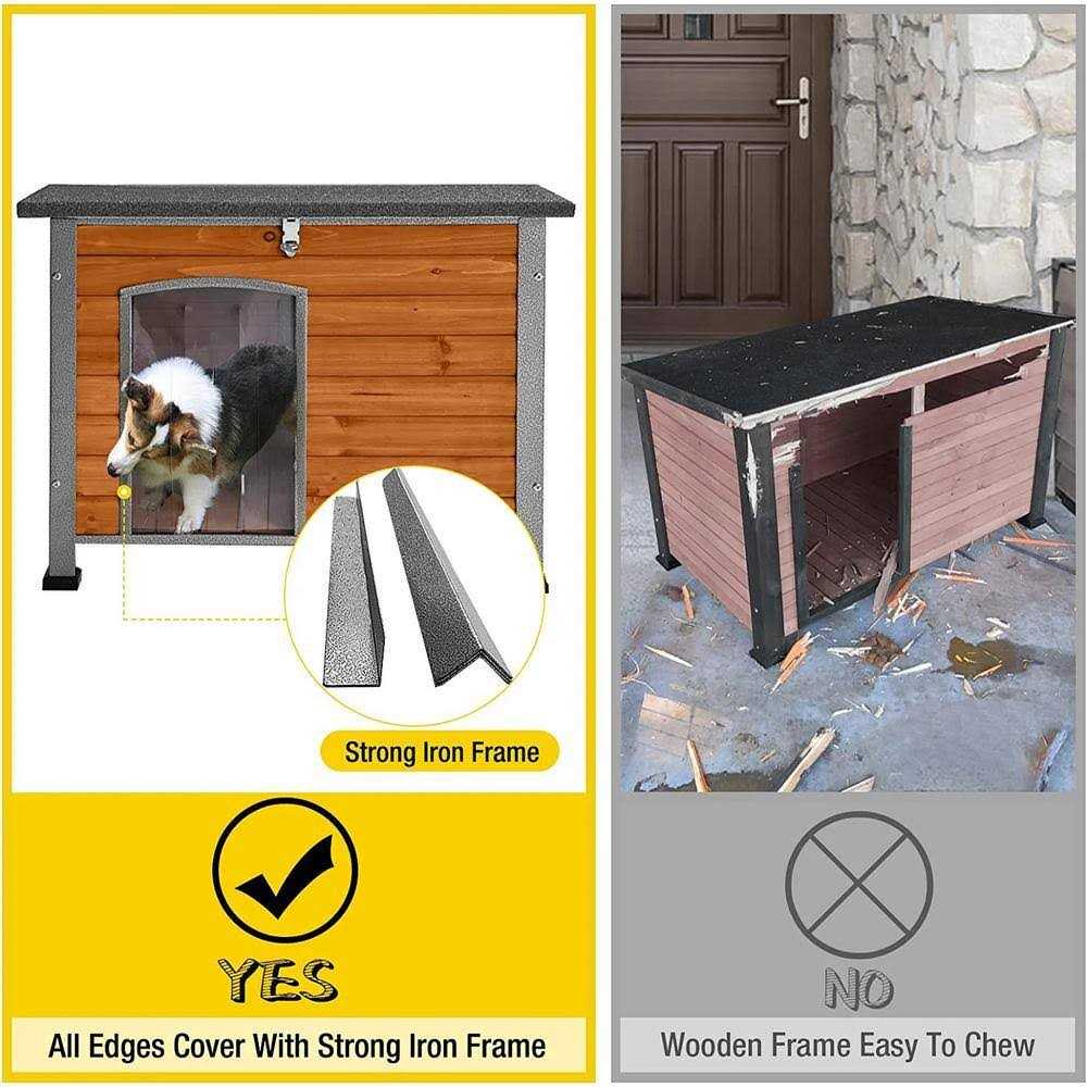 Wooden Heavy-Duty Dog Crate S1043