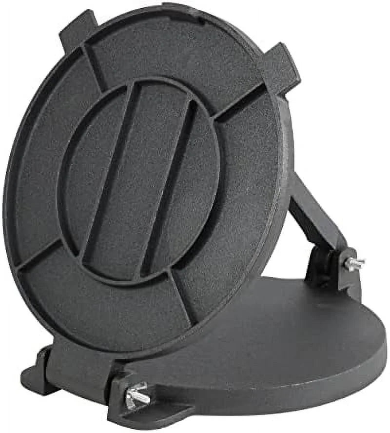 Cast Iron Tortilla Press 10In with 100 Cooking A4026