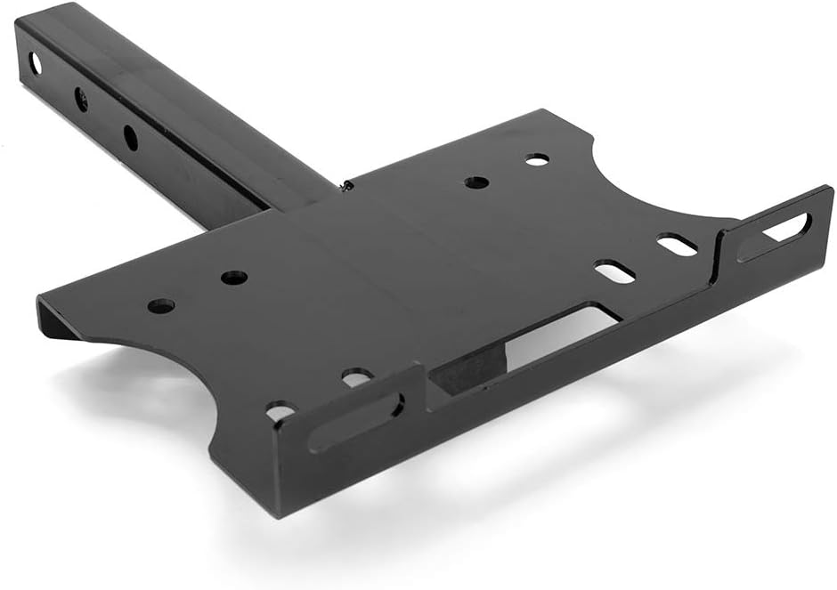 Winch Cradle Winch Mounting Plate Universal 2" Trailer Hitch Winch Mount Bracket Pack of 2 P884692