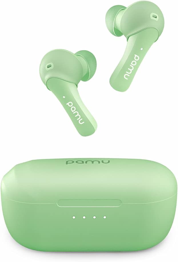 Black True Wireless Earbuds with Charging Case, Pack of 2 Q837