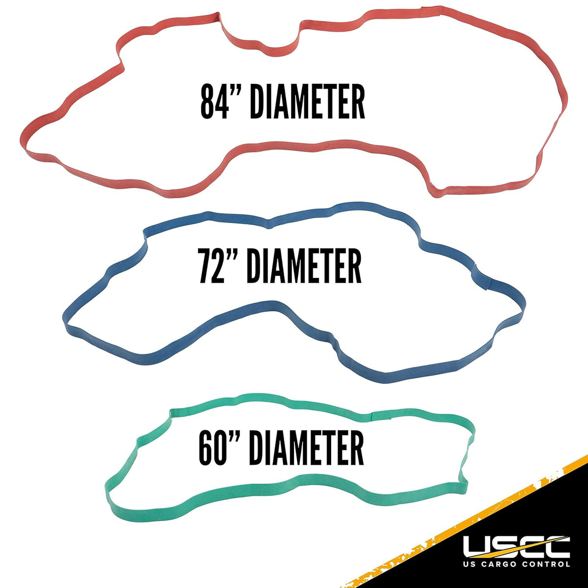 Large Rubber Moving Bands Variety Pack 30 36 42 Inch R185589