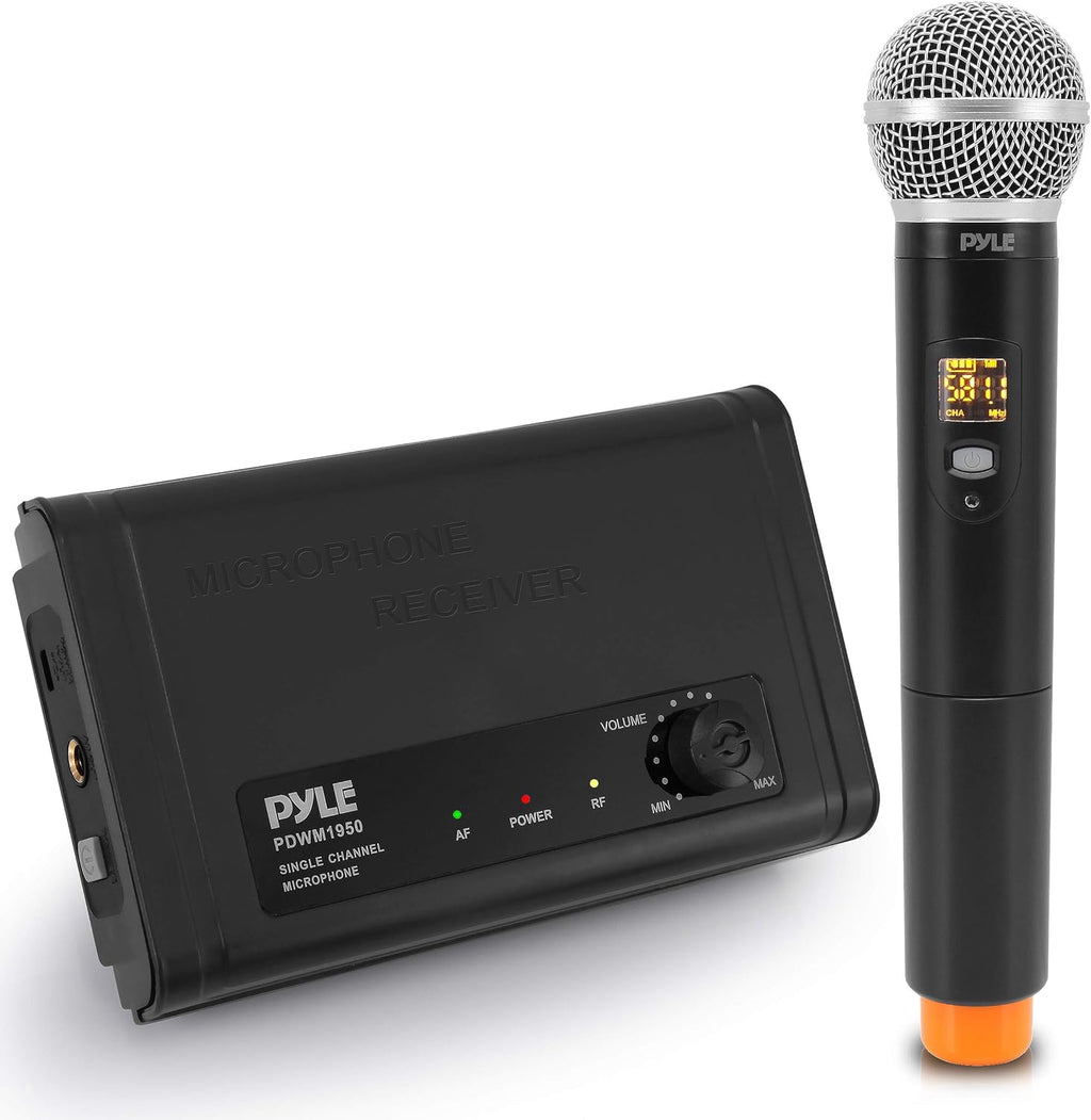 UHF Wireless Microphone System with 1 Handheld Mic S166