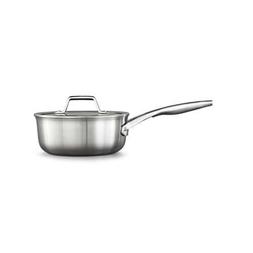 2.5-Quart Stainless Steel Saucepan with Cover C959528