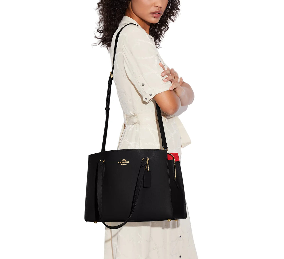 Black Carryall Handbag K44020
