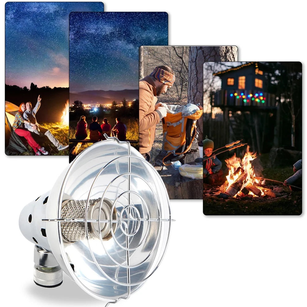 Mini Gas Heater Portable Tent Heater with Storage Bag D4366