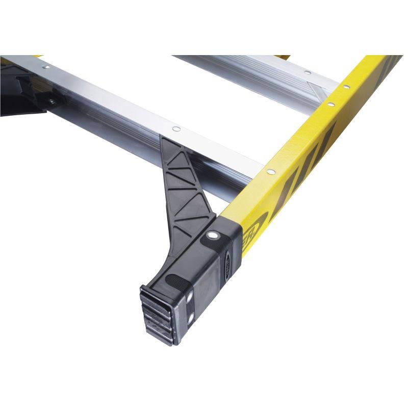 5 ft. Type IAA Fiberglass Step Ladder with Shelf A945443