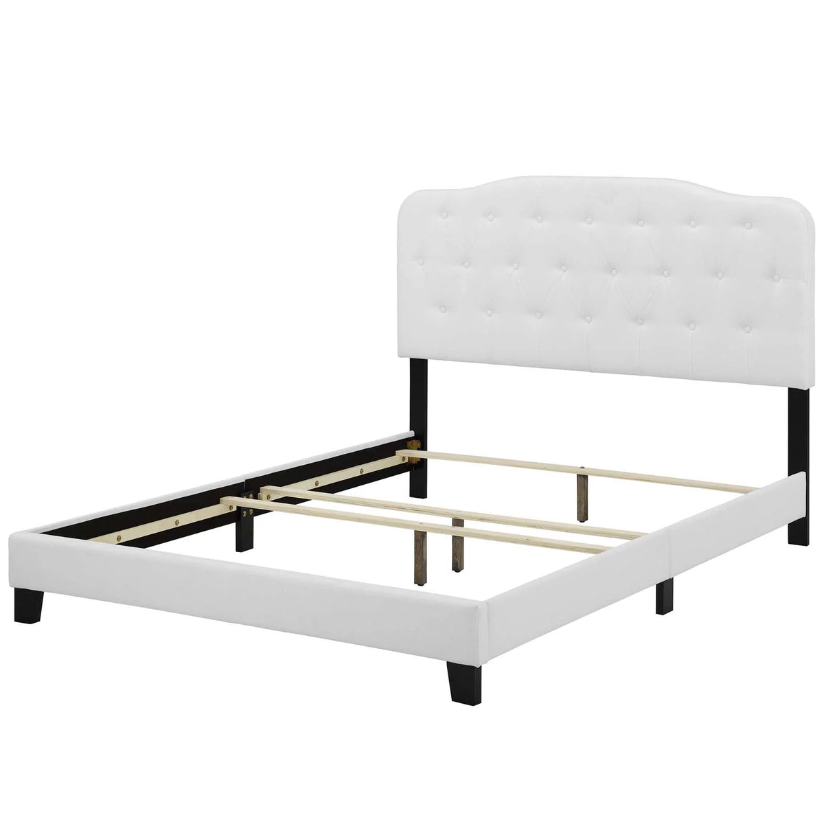 Twin Size Fabric Platform Bed Frame M115680