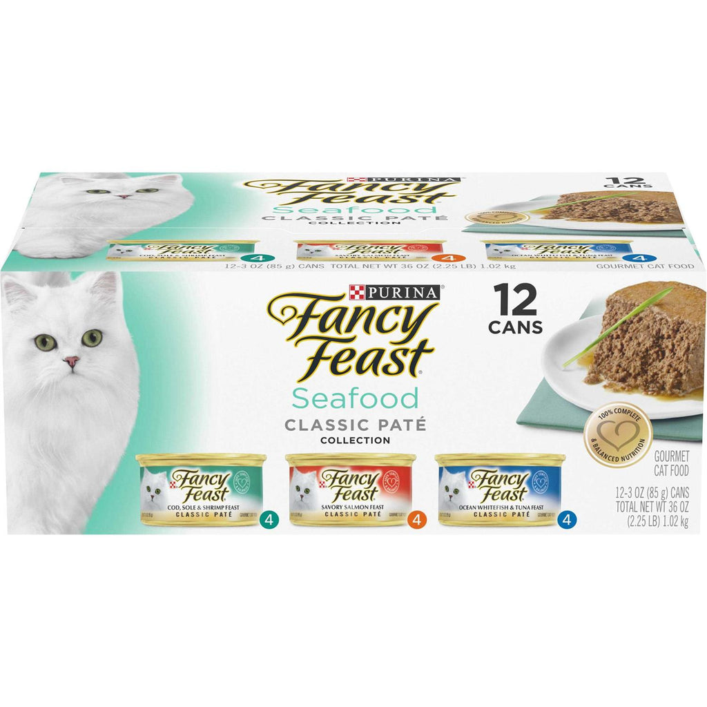 Seafood Classic Pate Wet Cat Food F5942